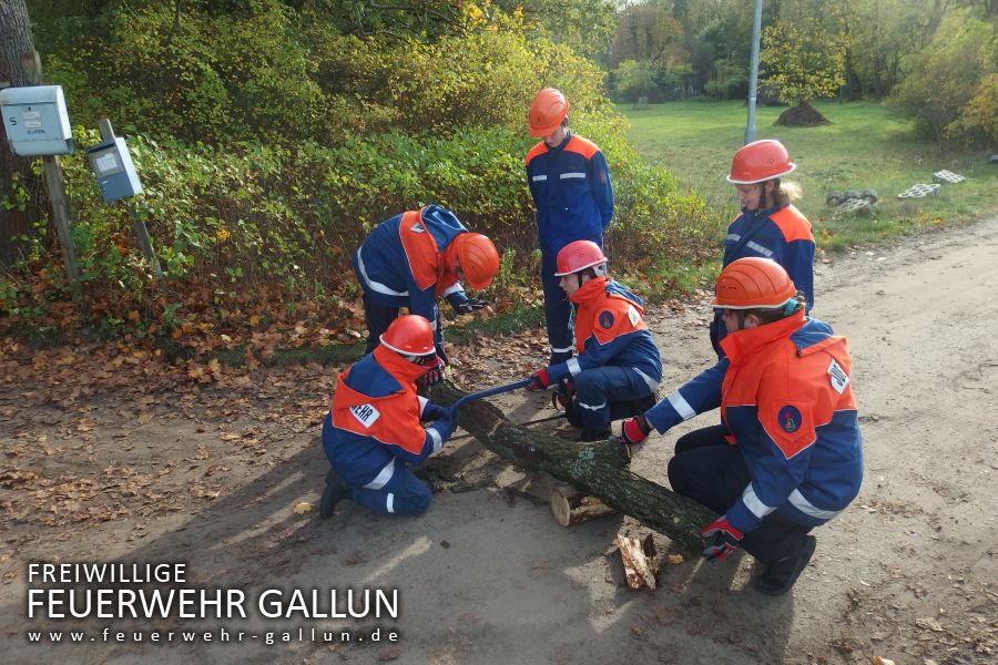 Berufsfeuerwehr-Wochenende unserer Jugendfeuerwehr